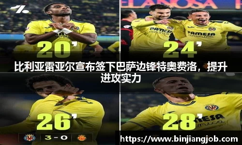 比利亚雷亚尔宣布签下巴萨边锋特奥费洛，提升进攻实力