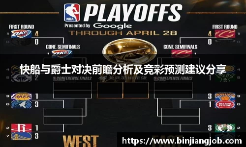 快船与爵士对决前瞻分析及竞彩预测建议分享