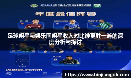 足球明星与娱乐圈明星收入对比谁更胜一筹的深度分析与探讨